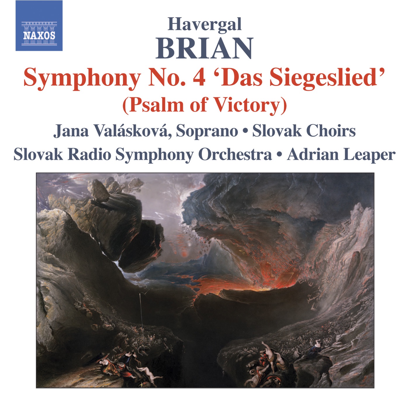 Brian: Symphonies Nos. 4 and 12 album cover