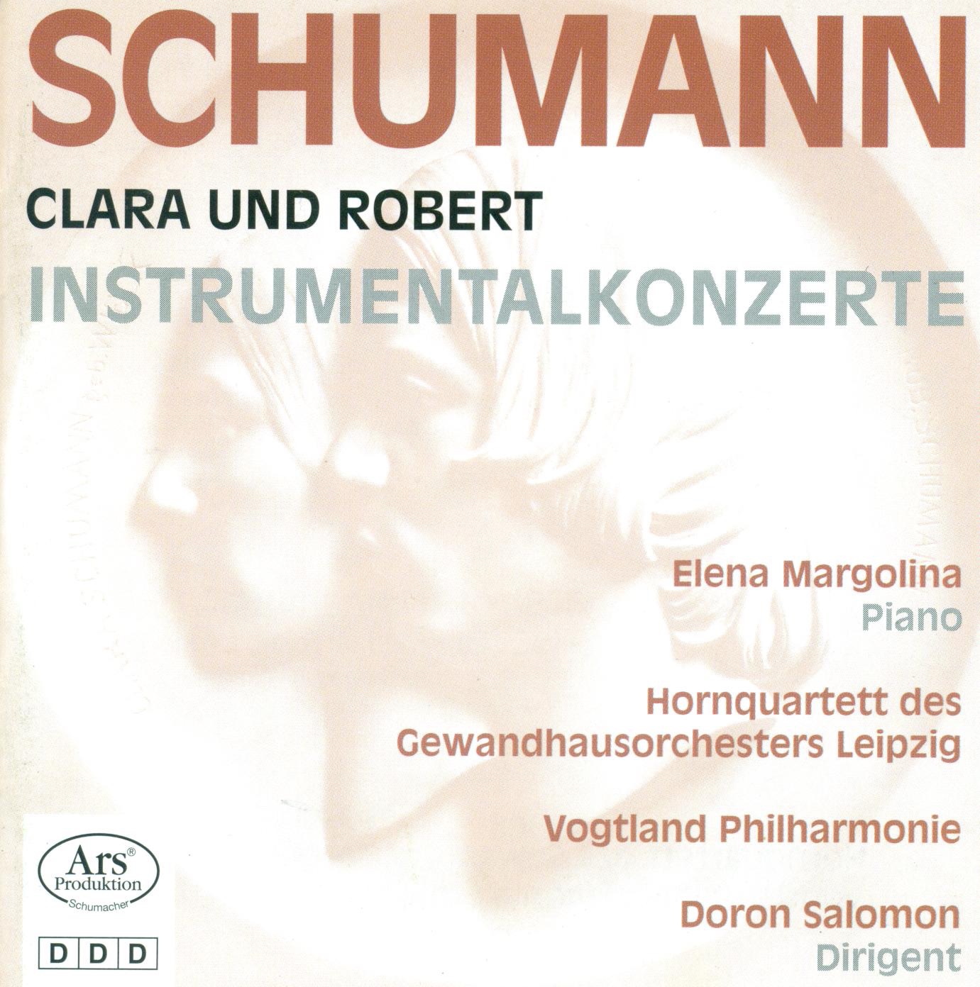 Schumann, Clara and Robert: Piano Works album cover