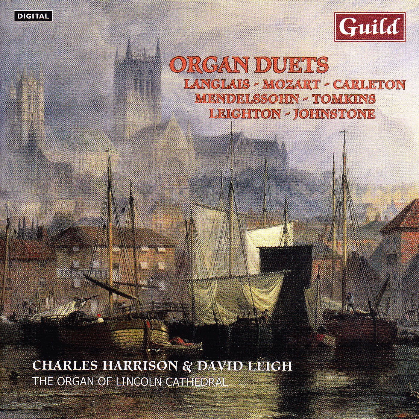Organ Duets By Mozart, Mendelssohn, Langlais, Tomkins, Carleton, Johnstone, Leighton album cover