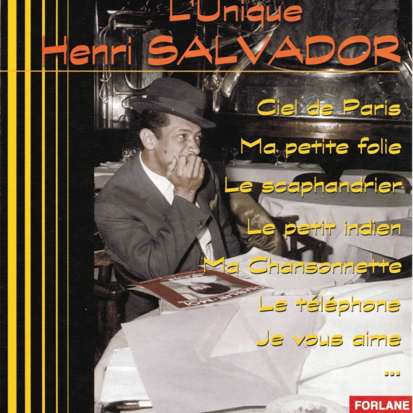 L'unique Henri Salvador album cover