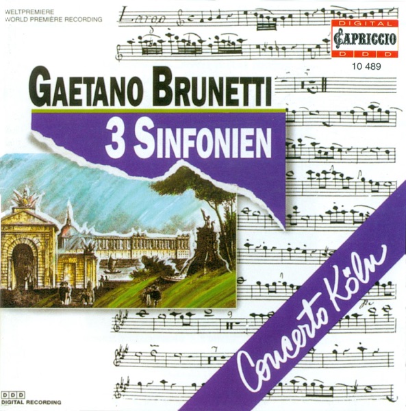 Brunetti: Symphonies Nos. 22, 26 and 36 album cover