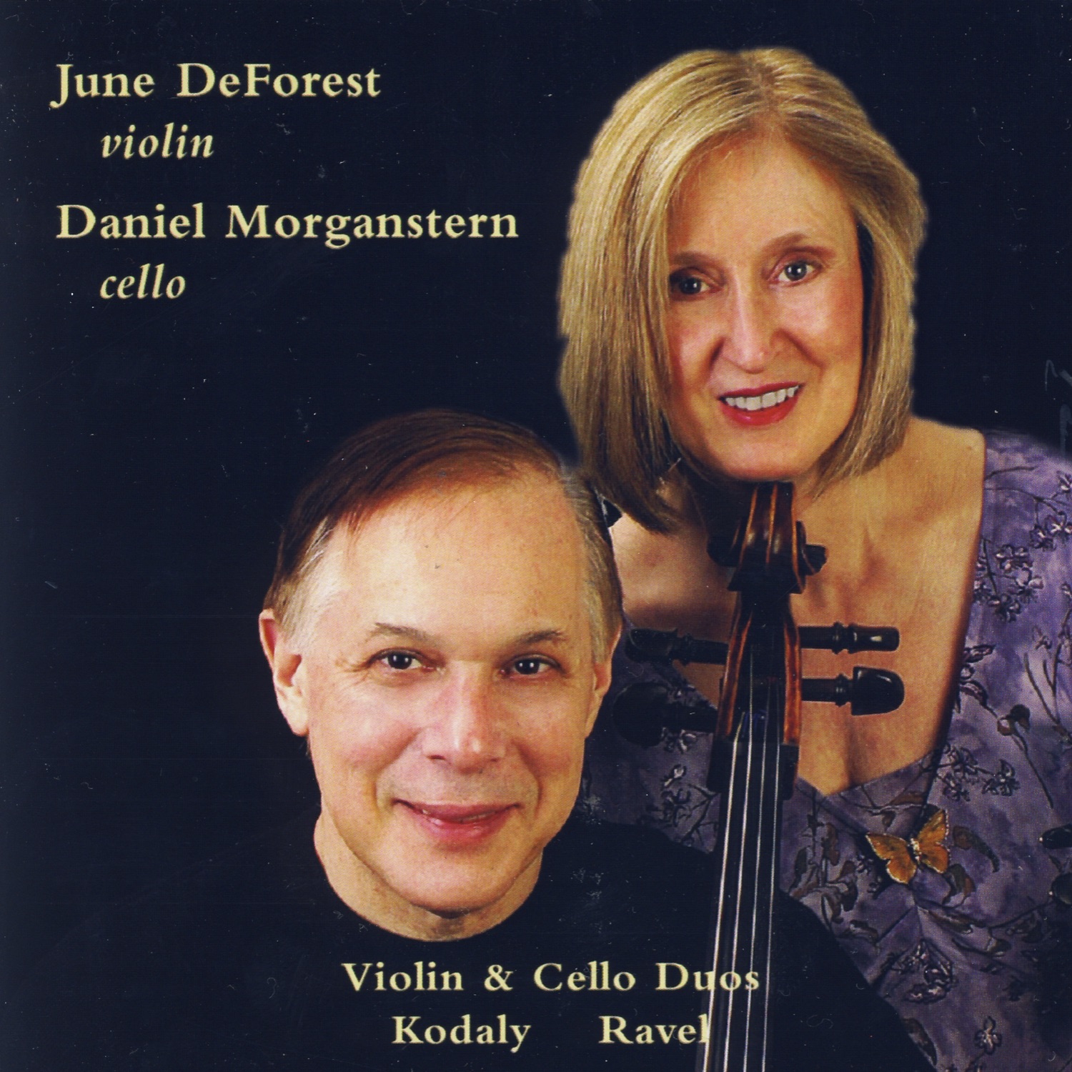 Kodaly & Ravel Violin & Cello Duos album cover