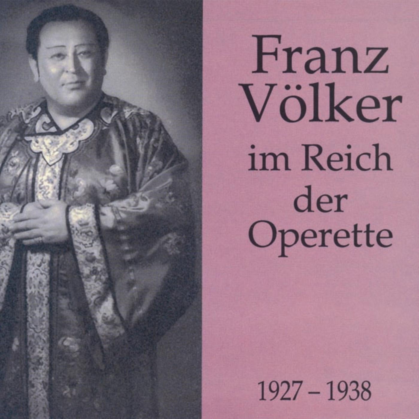 Franz Völker Im Reich Der Operette album cover