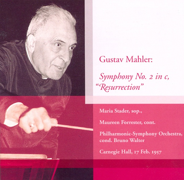 Mahler, G.: Symphony No. 2 (Walter) (1957) album cover