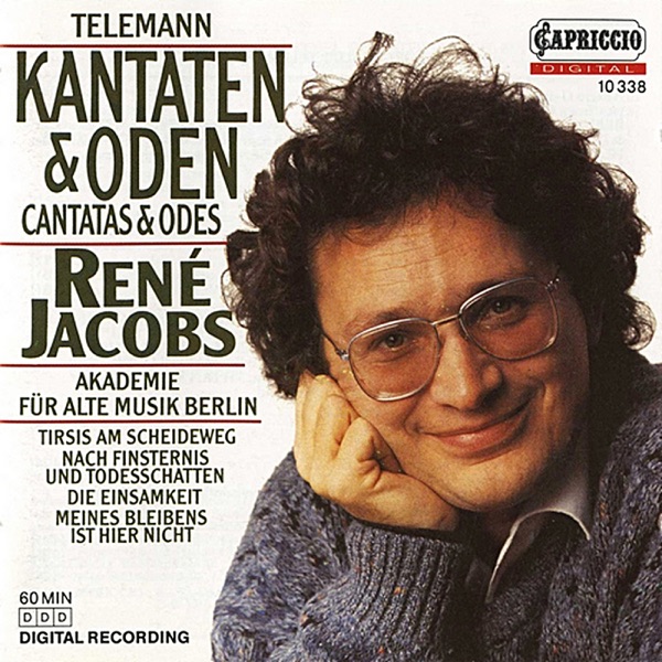 Telemann, G.P.: Cantatas and Odes album cover