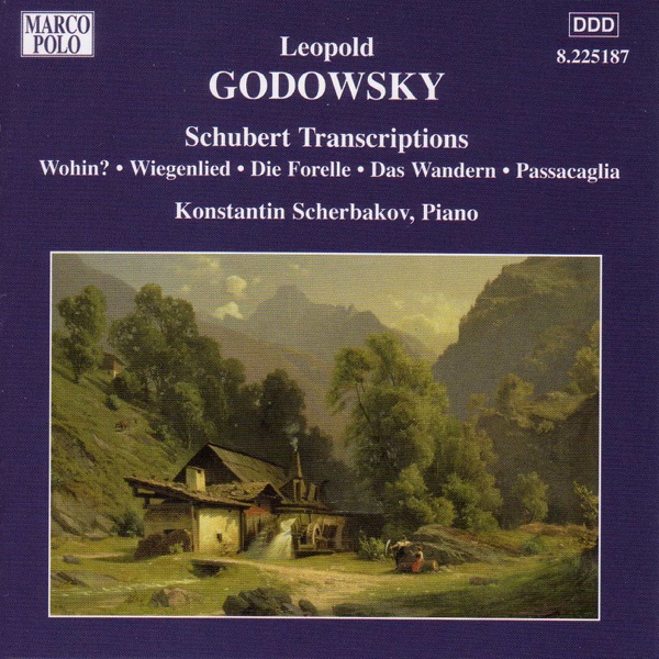 Godowsky: Schubert Transcriptions album cover