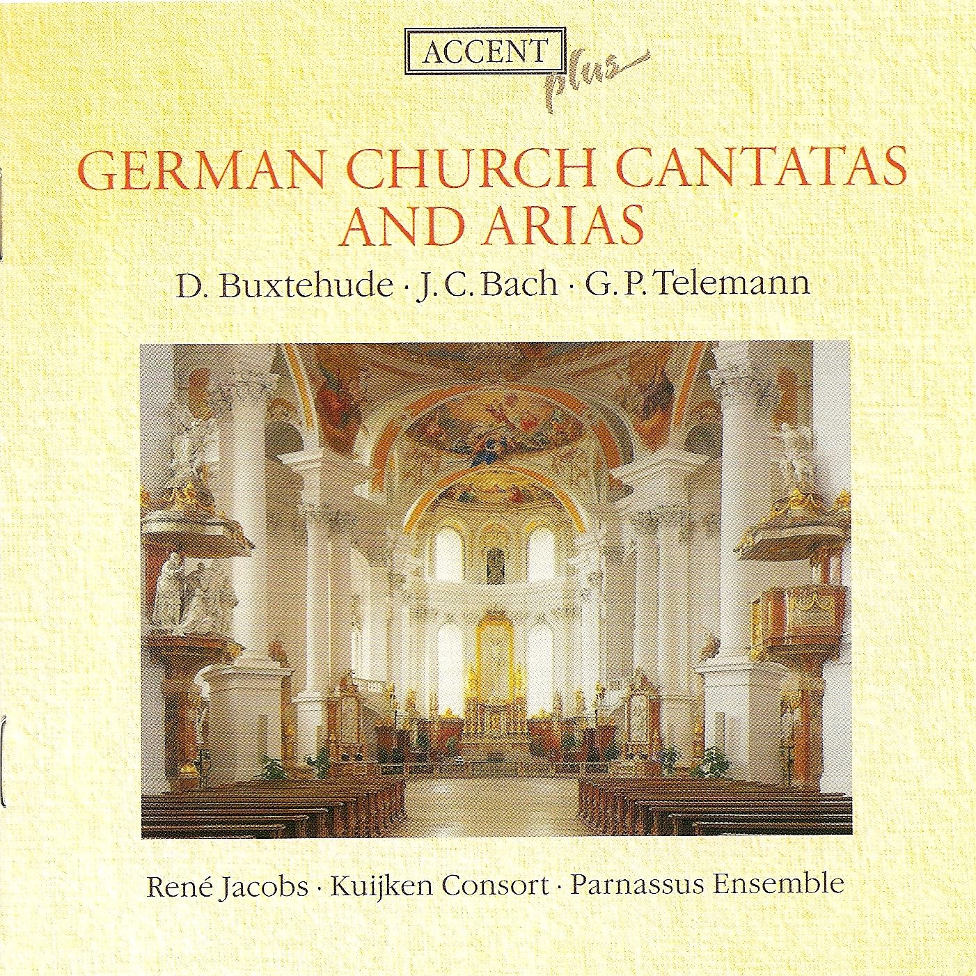 Telemann: Ach Herr, Strafe Mich Nicht & Ihr Volker, Hort - Buxtehude: Jubilate Domino, Omnis Terra album cover