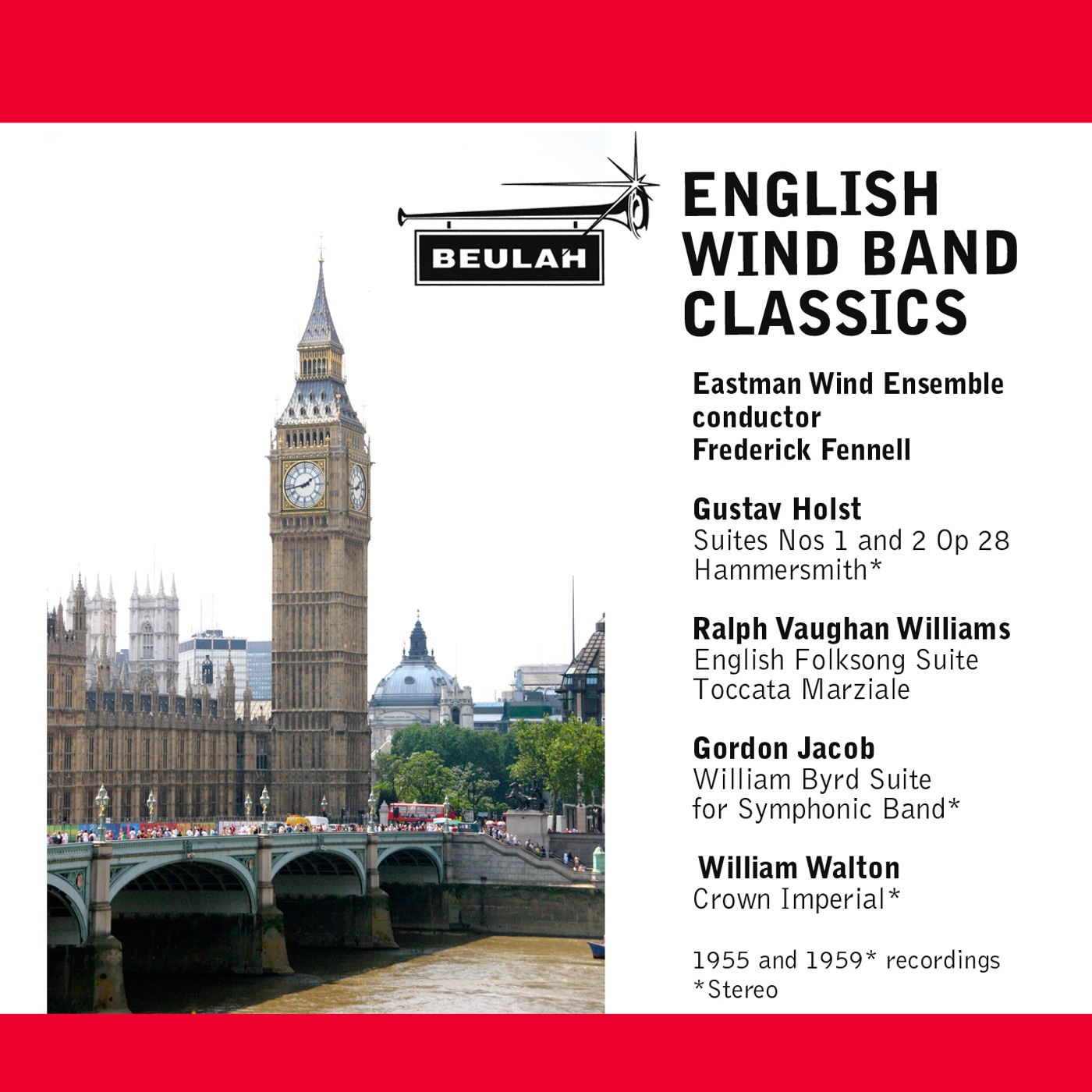 English Wind Band Classics album cover