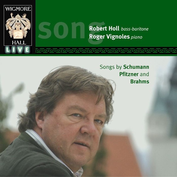 Songs by Schumann, Pfitzner and Brahms album cover