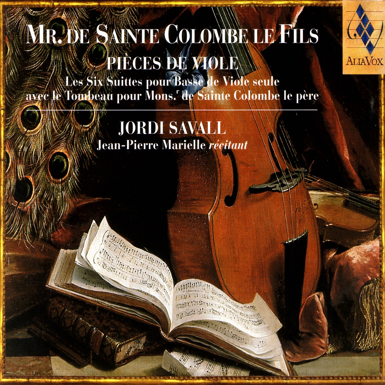 Mr. de Sainte Colombe Le Fils - Pièces de Viole album cover