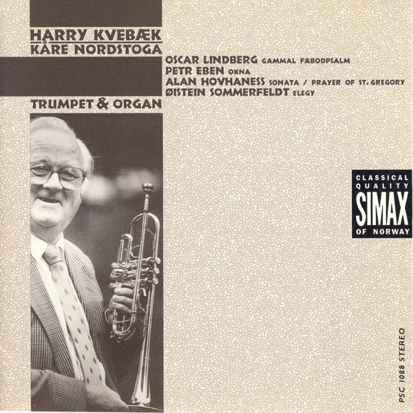 Eben, Hovhaness, Sommerfeld & Lindberg: Trumpet and Organ album cover