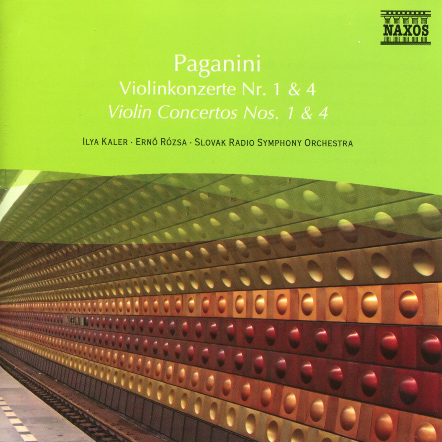 Paganini: Violin Concertos Nos. 1 and 4 album cover