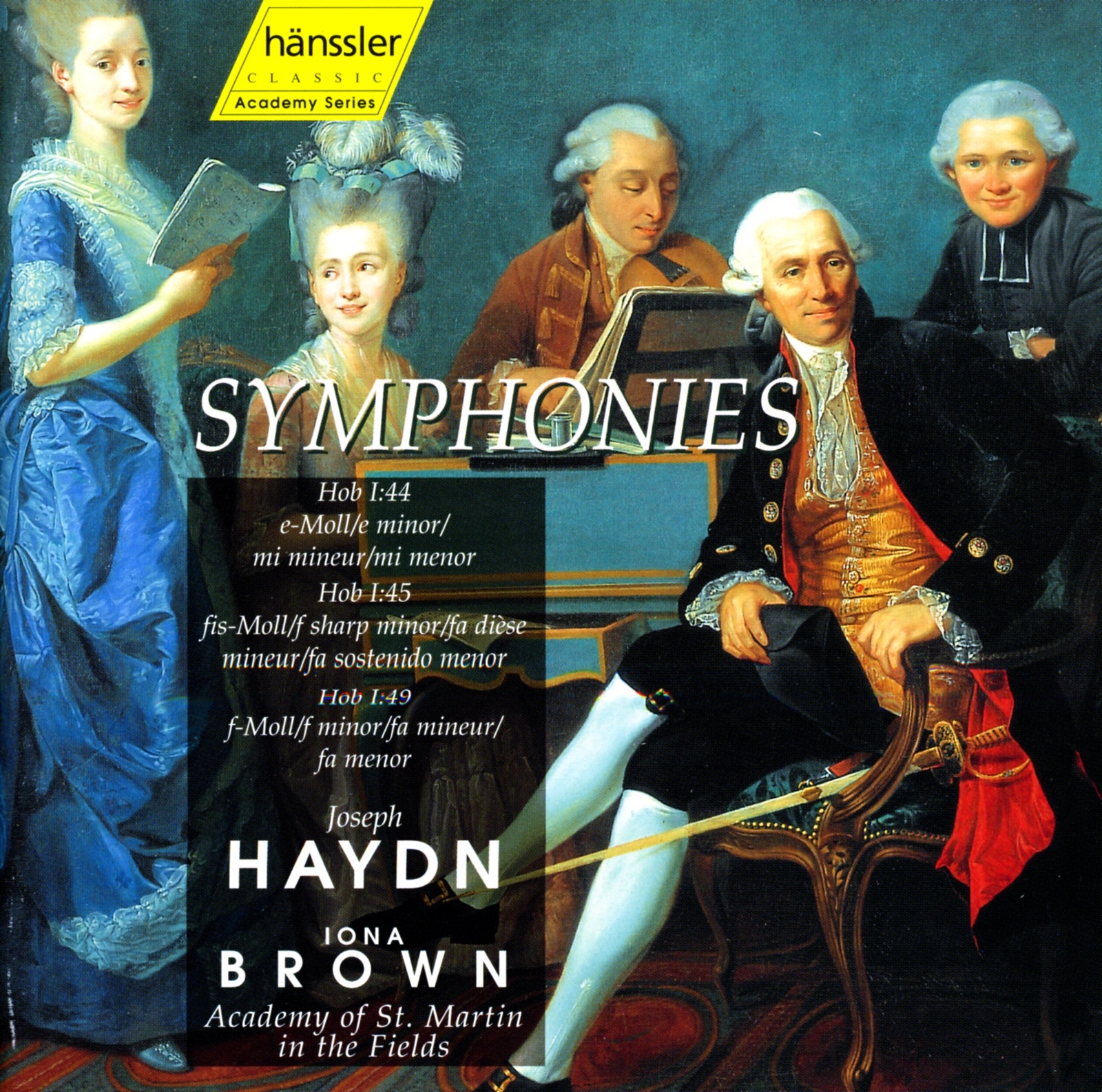 Haydn: Symphonies Nos. 44, 45, 49 album cover