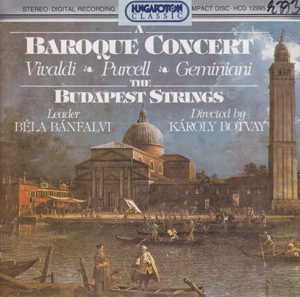 A Baroque Concert album cover