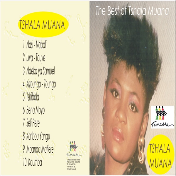 The Very Best Of Tshala Muana album cover