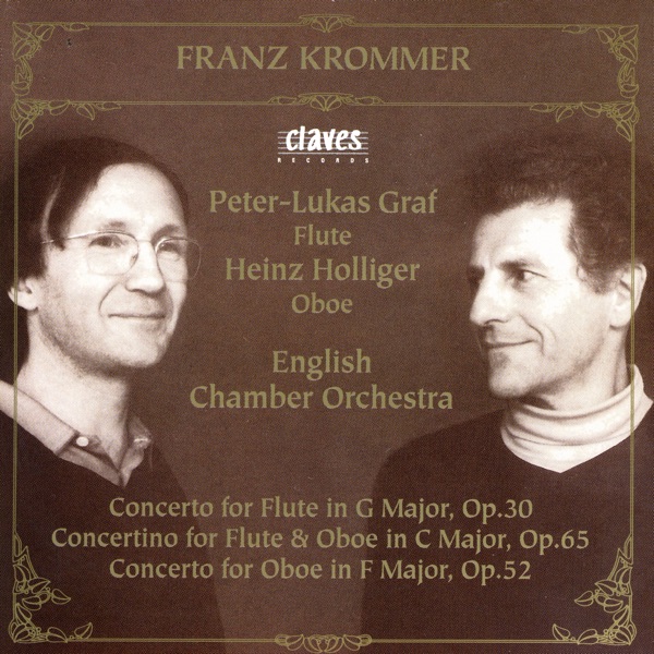Franz Krommer: Flute & Oboe Concertos album cover