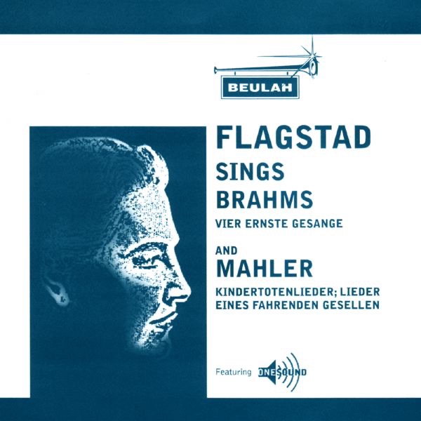 Flagstad Sings Brahms and Mahler album cover