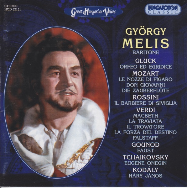 Great Hungarian Voices - György Melis album cover