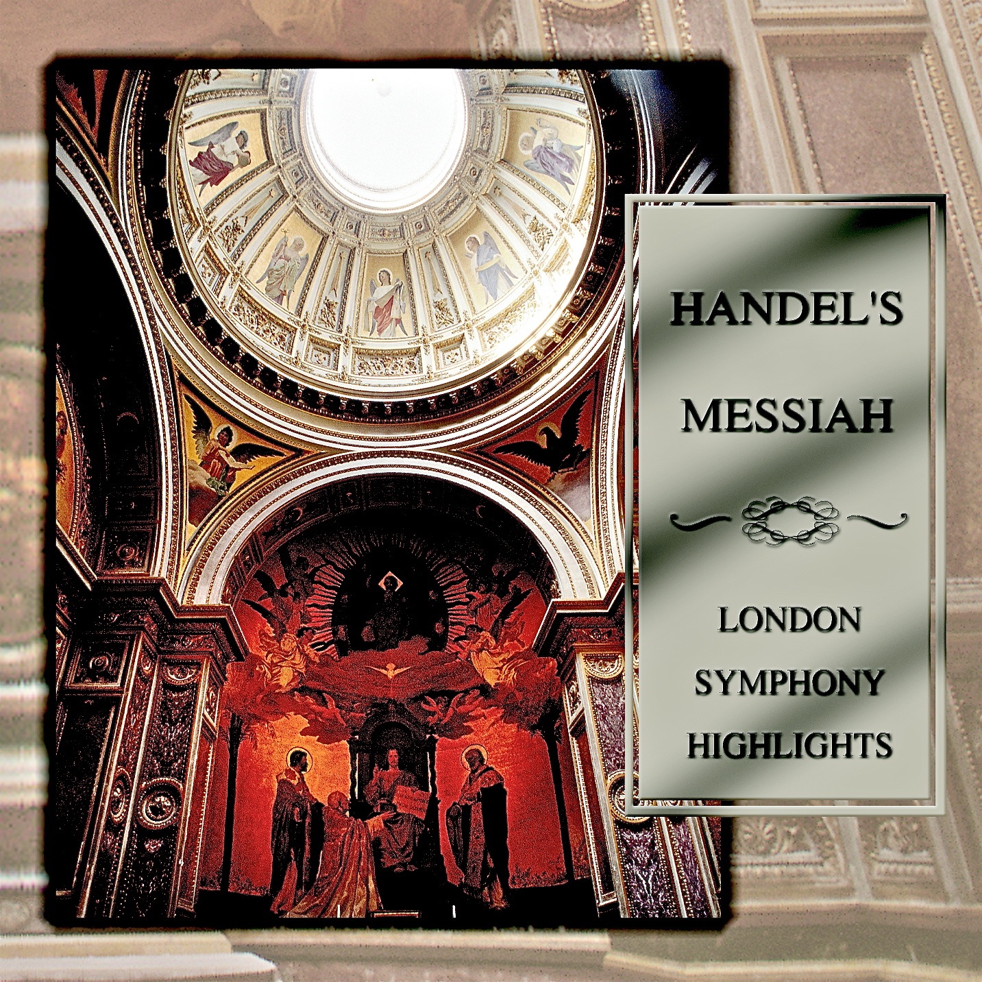 Handel's Messiah album cover