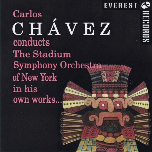 カルロス・チャベス自作・指揮 album cover