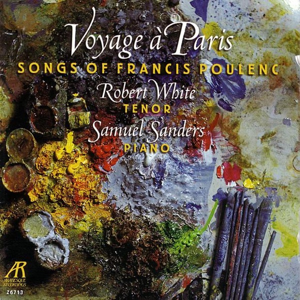 Voyage à Paris: Songs of Francis Poulenc album cover
