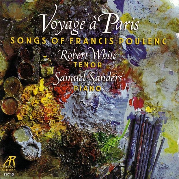 Voyage à Paris: Songs of Francis Poulenc album cover