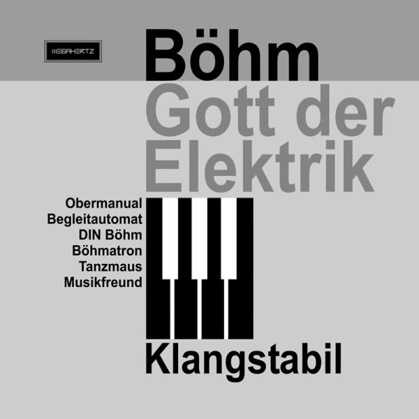 Böhm Gott Der Elektrik album cover
