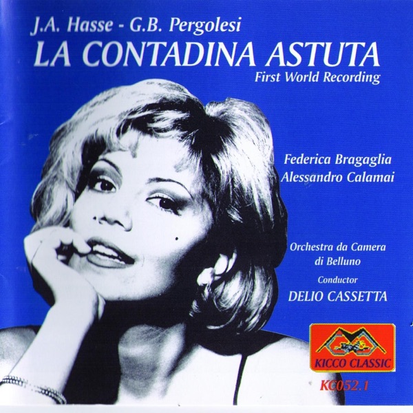 Johann Adolf Hasse : La contadina astuta album cover