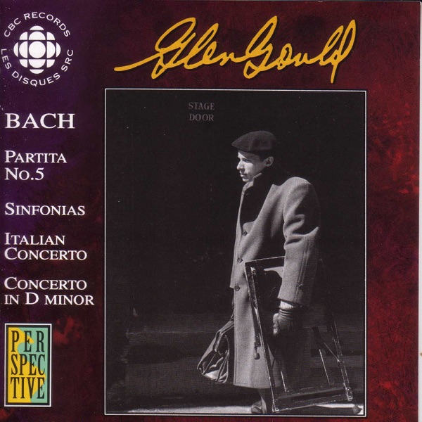 Gould, Glenn: Original Cbc Broadcasts - Bach, J.S. album cover