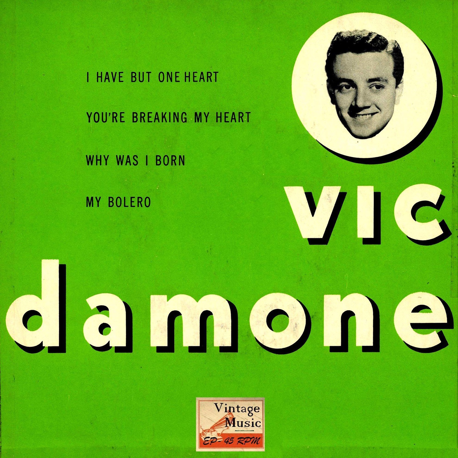 Vintage Vocal Jazz / Swing Nº 47 - EPs Collectors, "You're Breaking My Heart" album cover