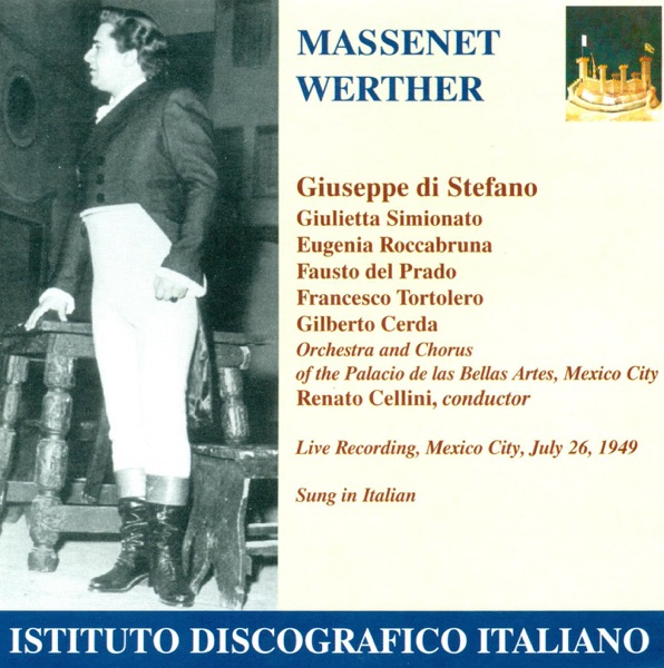 Massenet, J.: Werther (Sung in Italian) [Opera] (1949) album cover