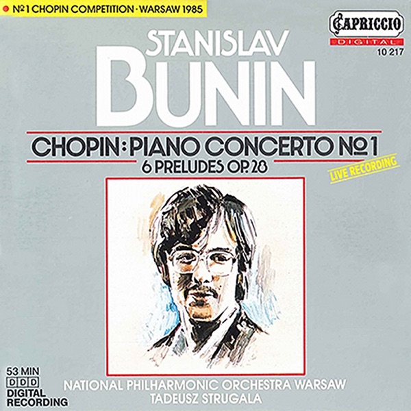 Chopin: Piano Concerto No. 1 - 6 Preludes, Op. 28 album cover