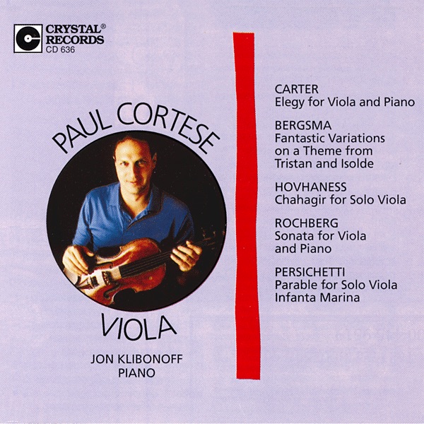 Paul Cortese, Viola album cover