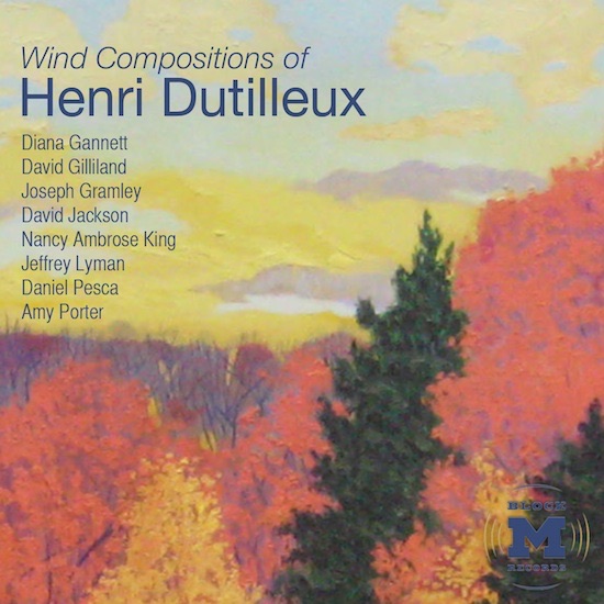 The Wind Compositions of Henri Dutilleux album cover