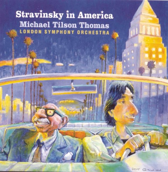 Stravinsky In America album cover