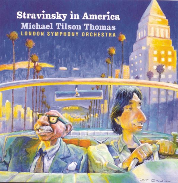 Stravinsky In America album cover