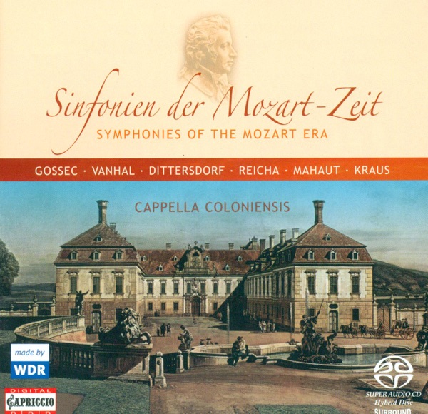 Mozart Era (Symphonies of Mozart's Time) - Gossec, F.-J. - Bach, J.C. - Vanhal, J.B. - Dittersdorf,  album cover