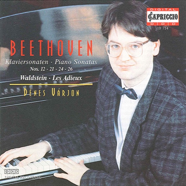 Beethoven: Piano Sonatas Nos. 12, 21, 24, 26 album cover