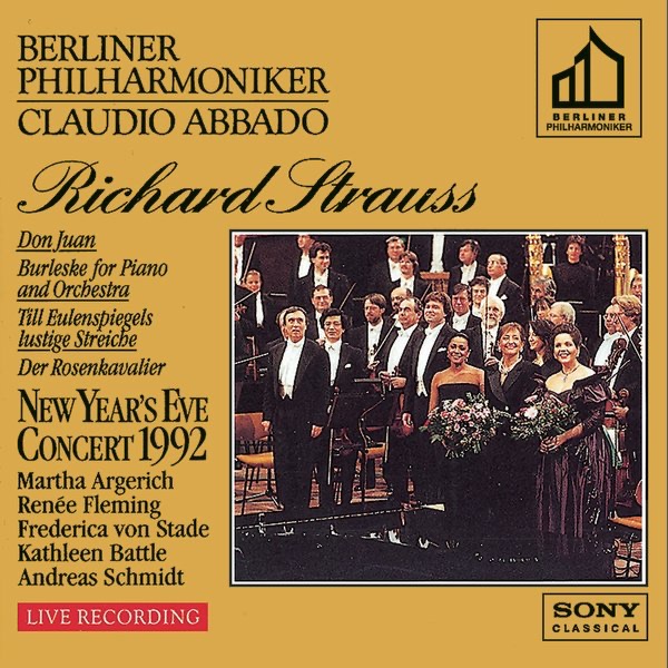New Year's Eve Concert - Berlin 1992 album cover