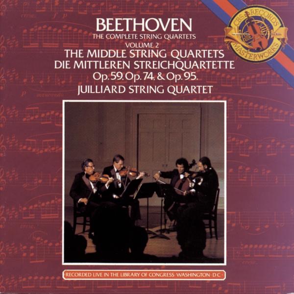 Beethoven: The Middle String Quartets album cover
