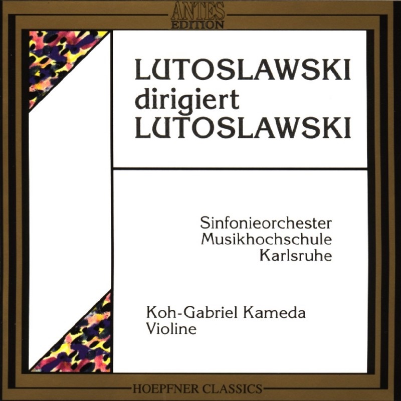 Lutoslawski dirigiert Lutoslawski album cover