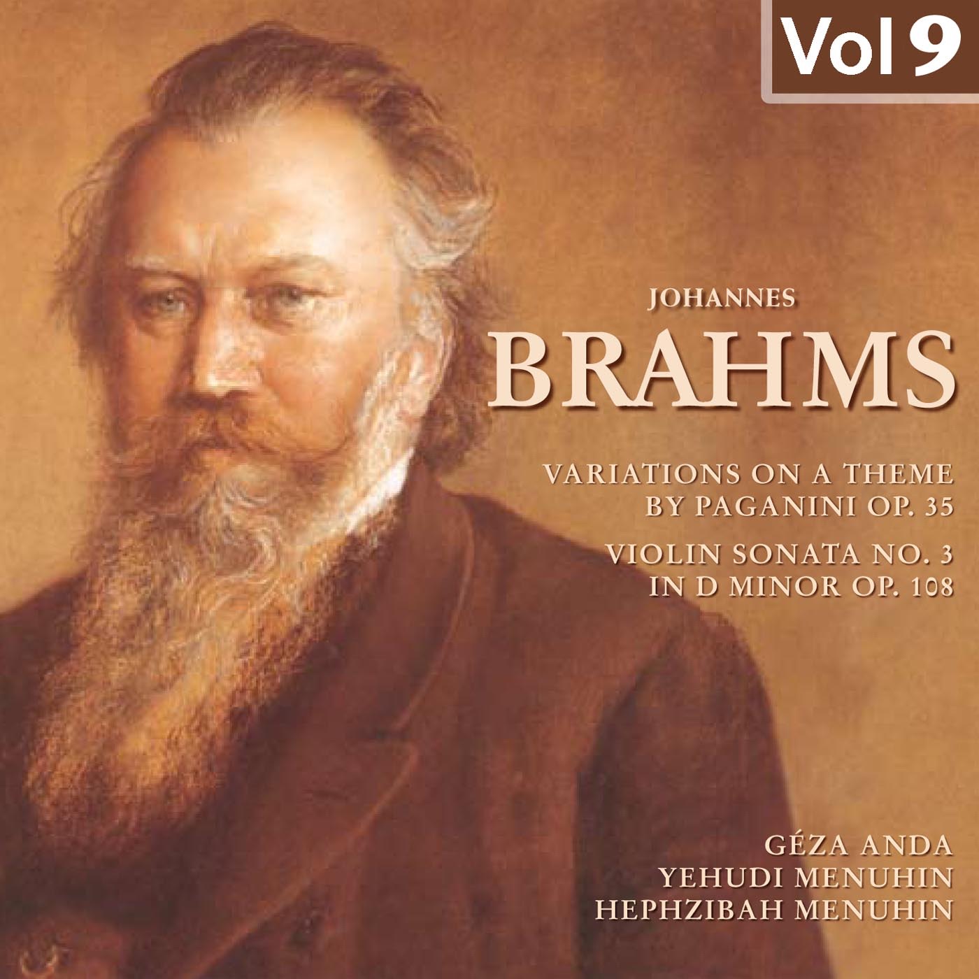 Johannes Brahms, Vol. 9 (1934, 1953) album cover