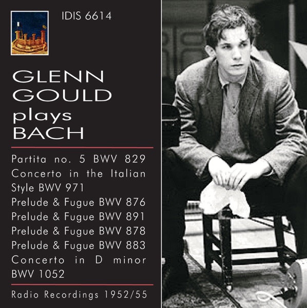 Glenn Gould Plays Bach (1952-1955) album cover