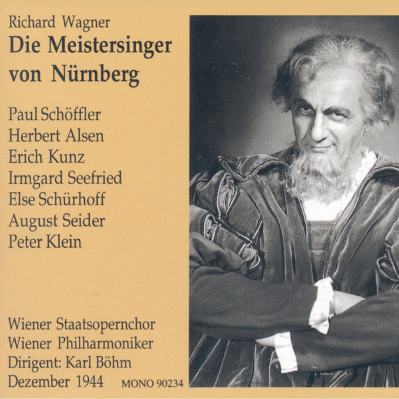 Die Meistersinger Von Nürnberg album cover