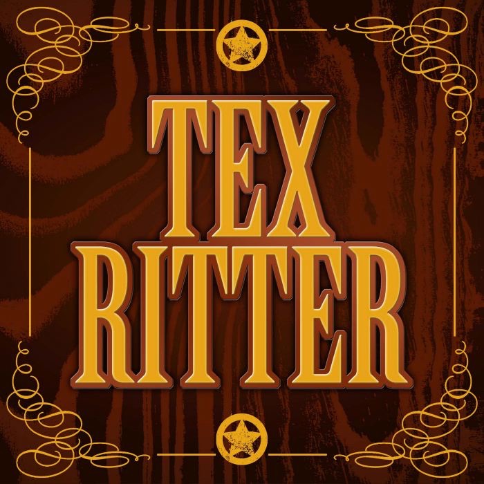 Tex Ritter album cover