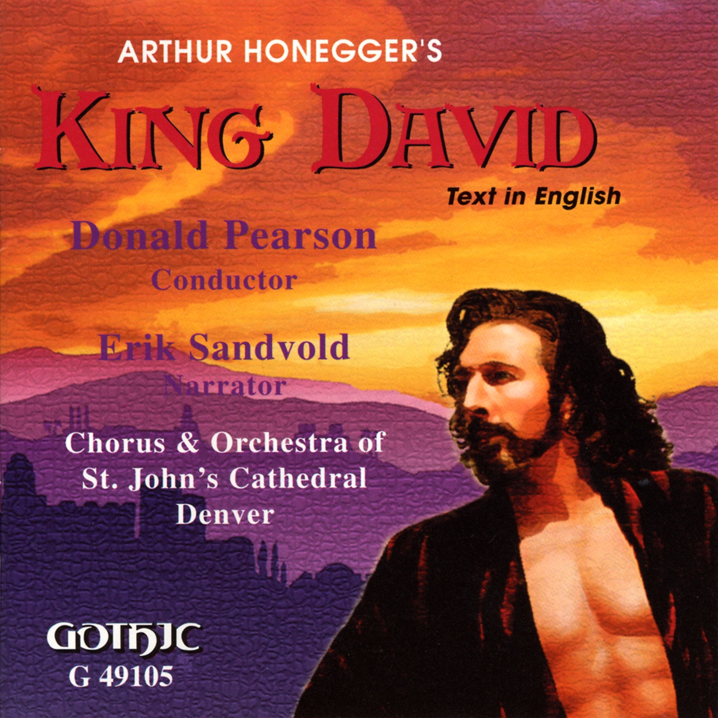 Honegger: Le Roi David album cover
