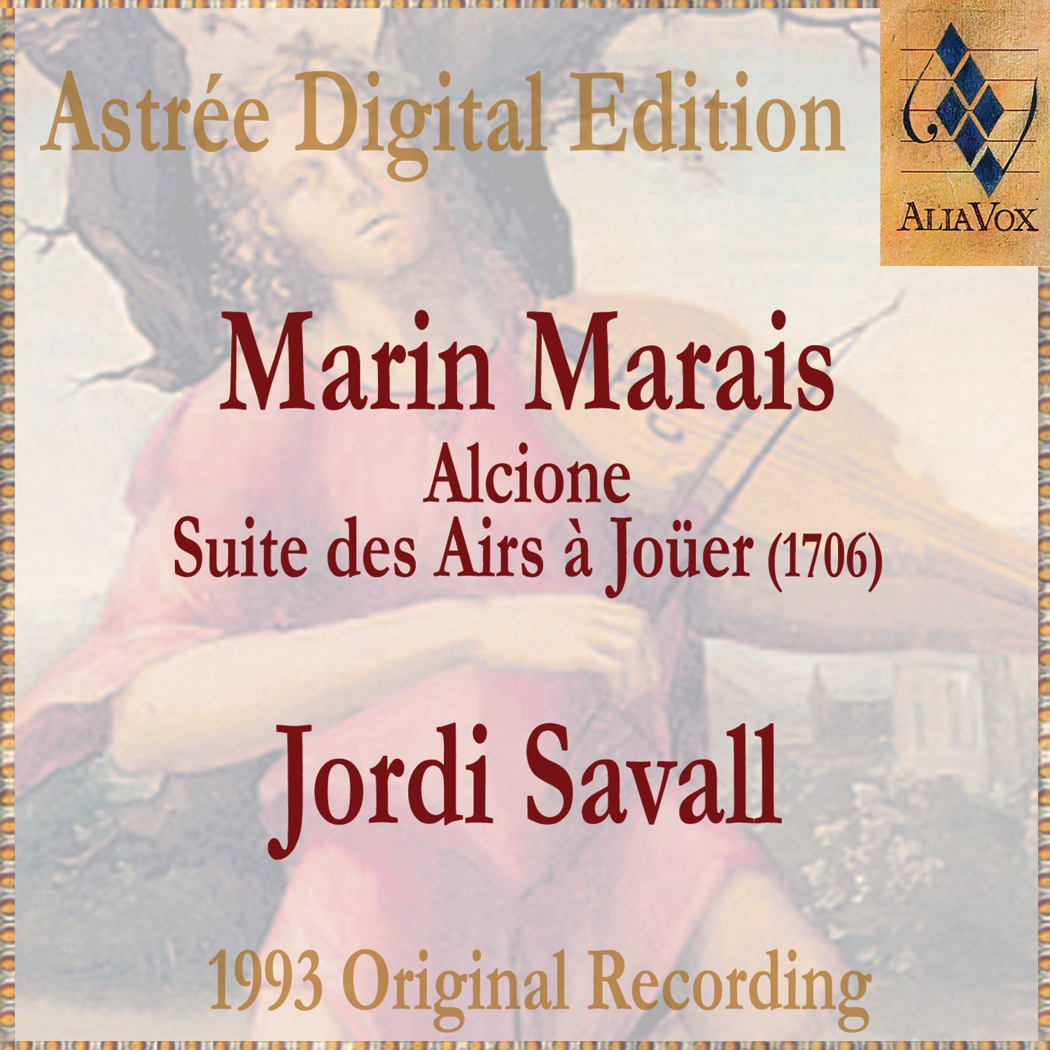 Marin Marais: Alcione - Suite Des Airs À Joüer (1706) album cover