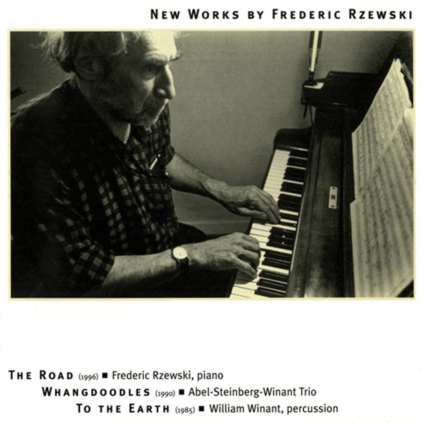New Works by Frederic Rzewski album cover