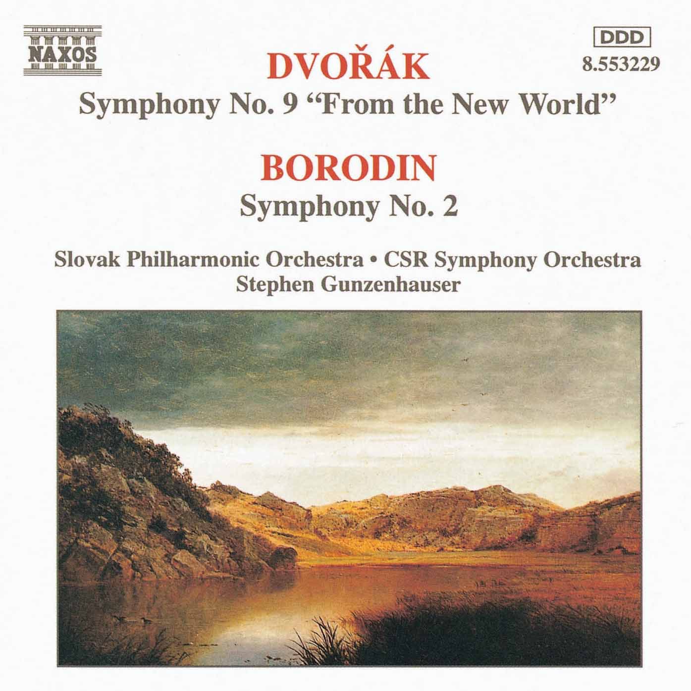 Dvorak: Symphony No. 9 - Borodin: Symphony No. 2 album cover