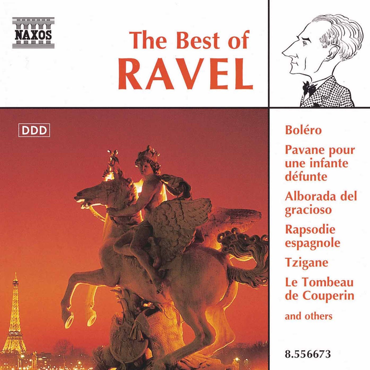 The Best of Ravel album cover